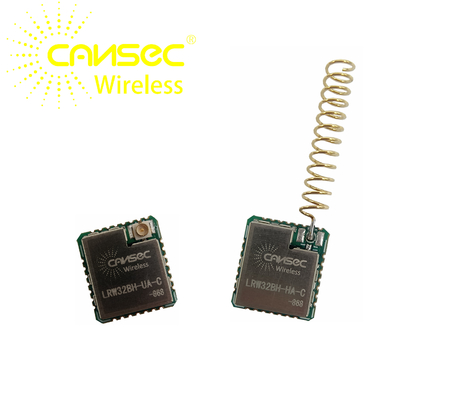 작은 크기의 로라 통신 모듈 Cansec LRW32BH-HA/UA-C ST-STM32WLE 로라완 송신 장거리